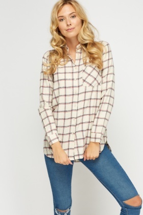 Cotton Checked Shirt