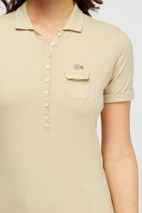 lacoste button t shirt