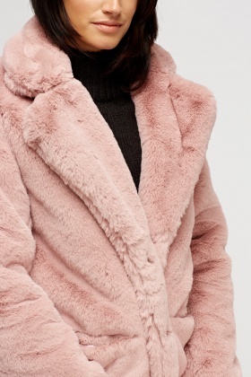 pink coat teddy