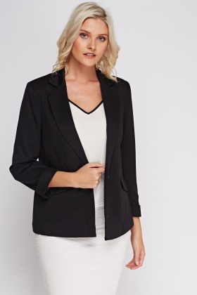 Black Casual Blazer