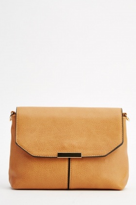 Faux Leather Small Shoulder Bag