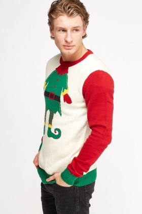 elf body christmas sweater