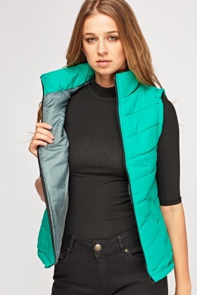 Padded High Neck Bodywarmer