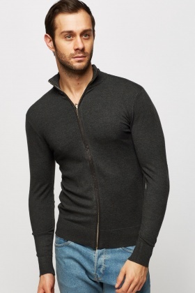 cardigan zip up