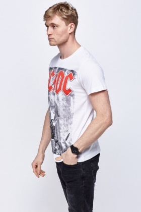 acdc graphic tee