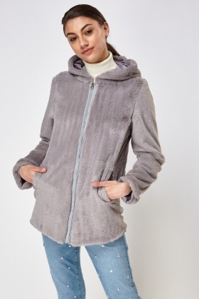 teddy bear hooded jacket