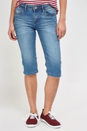 3 quarter length jeans