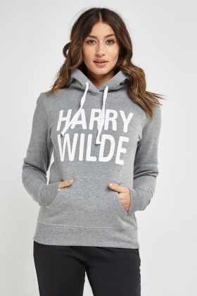Hardy Wilde Logo Front Hoodie