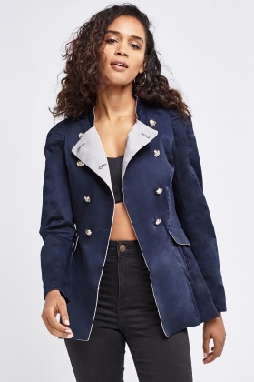 Military Double Breasted Jacket
