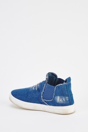 denim trainers