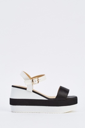 block wedge sandals