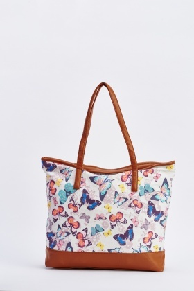 butterfly print bag