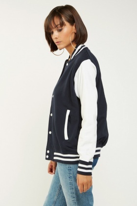 two tone bomber jacket