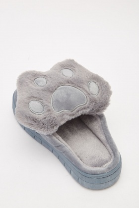 Paw Print Slippers - Just $7