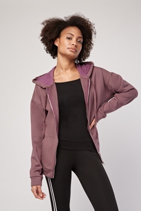 hoodie mauve