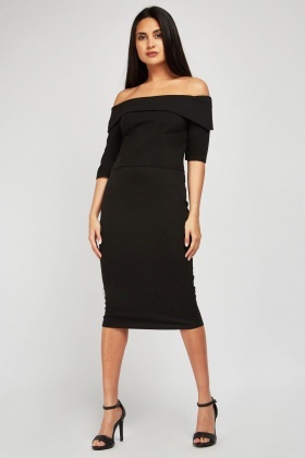 Midi Off The Shoulder Dress Casual Best Sale, UP TO 55% OFF |  www.editorialelpirata.com