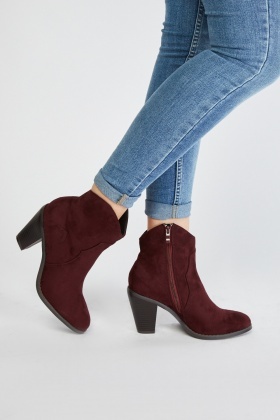 cowboy style ankle boots