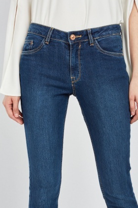 The Slim Medium Rise Jeans Just 7