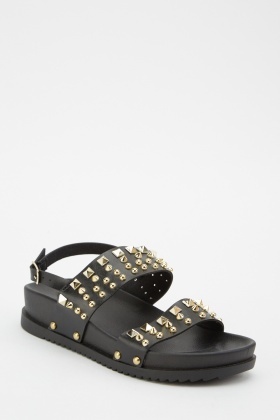 Studded Chunky Style Sandals - Just $6