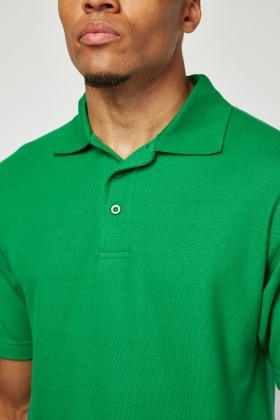 dark green polo shirt men's