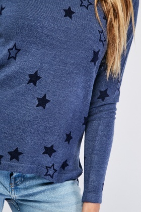 star pattern sweater