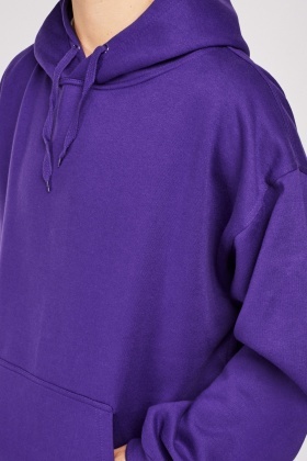 dark purple sweatshirt