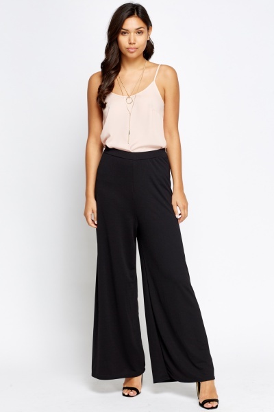 Wide Leg Elasticated Trousers - Just £5