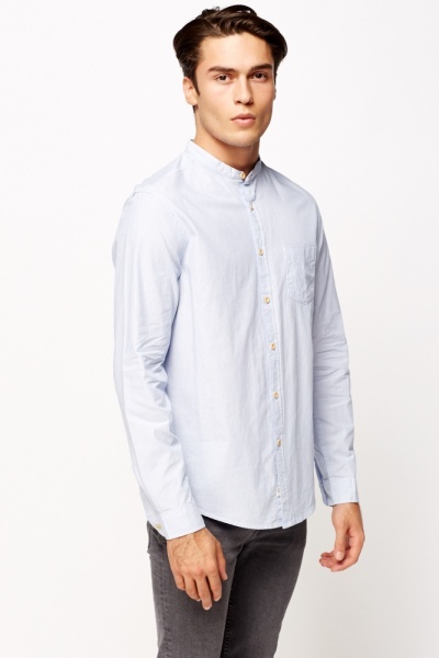 Round Pin Stripe Shirt - Just $7