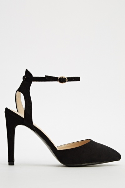 Ankle Strap Court Heels - Just $7