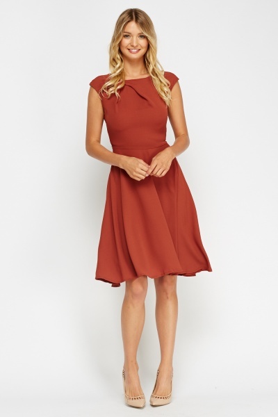 Ruched Swing Dress - Just $7