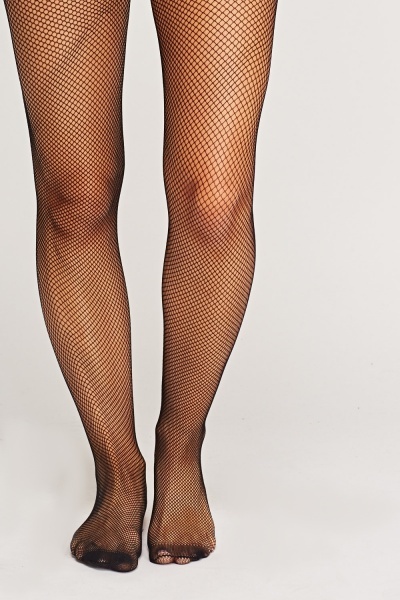 Image of Small Fishnet Pantyhose Tights