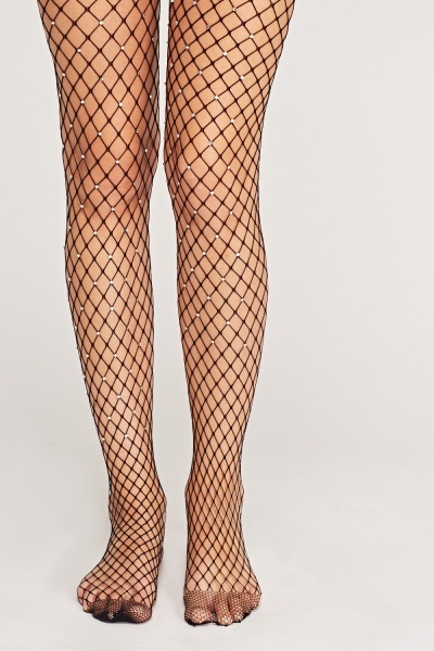 Image of Fishnet Pantyhose Tights