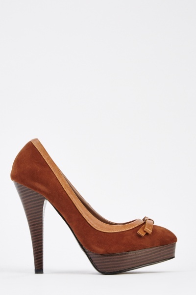 camel colour heels