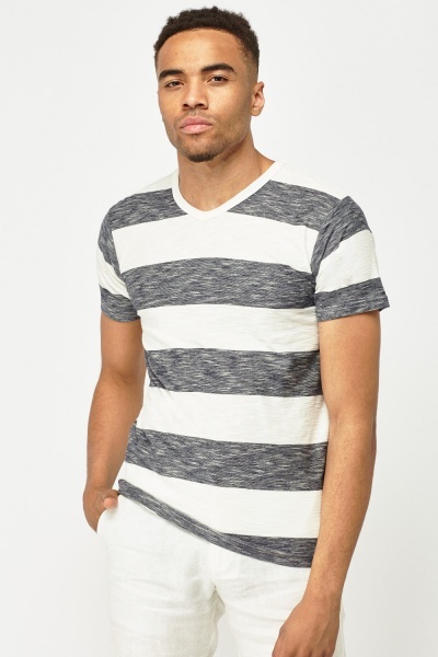 Wide Striped T-Shirt - Just $7