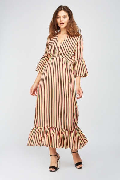 Candy-Stripe Maxi Dress - Just $7