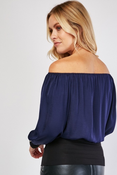 Off Shoulder Corset Style Top - Just $6