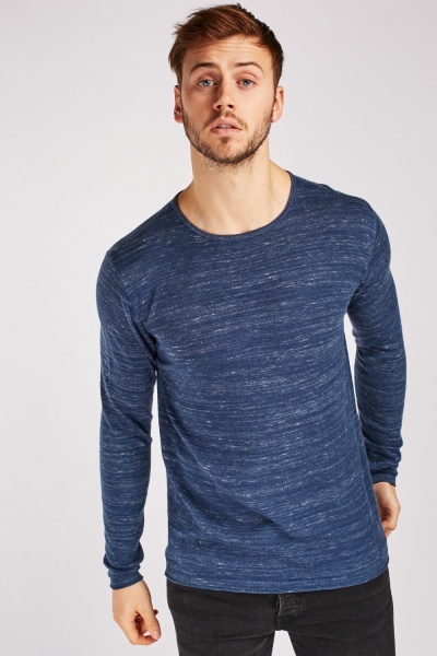 Men's T-Shirts Long Sleeve Speckled Top price