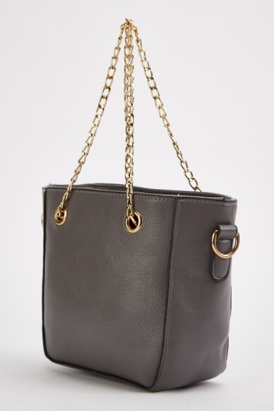 Double Chain Strap Handbag - Just $6