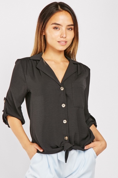 single tucks blouse