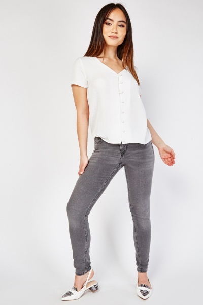 low waist skinny jeans