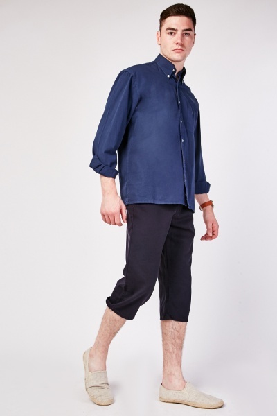 men's 3 quarter length trousers