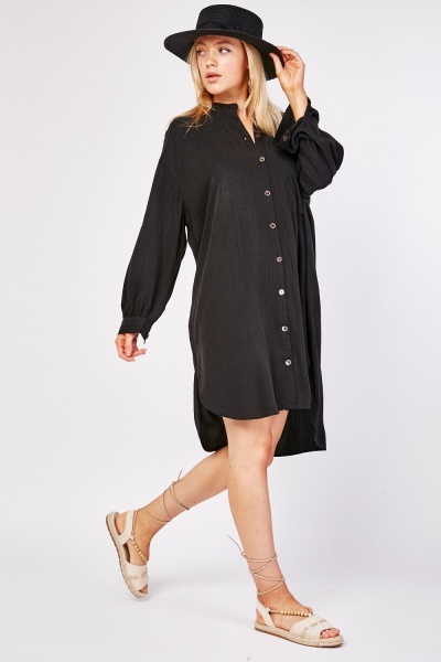 hem shirt dress