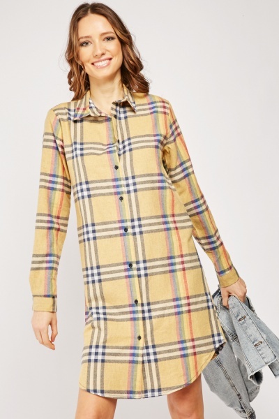 hem shirt dress