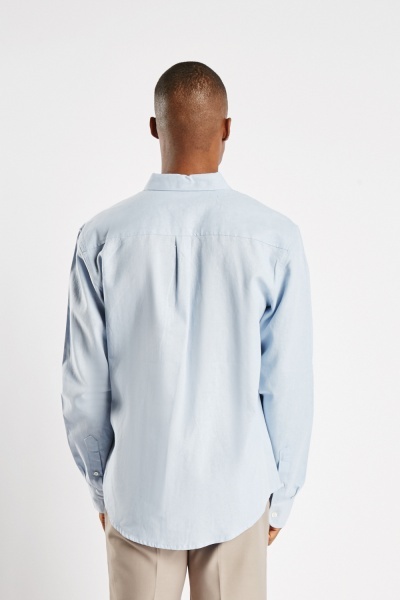 Light Blue Plain Shirt - Just $6