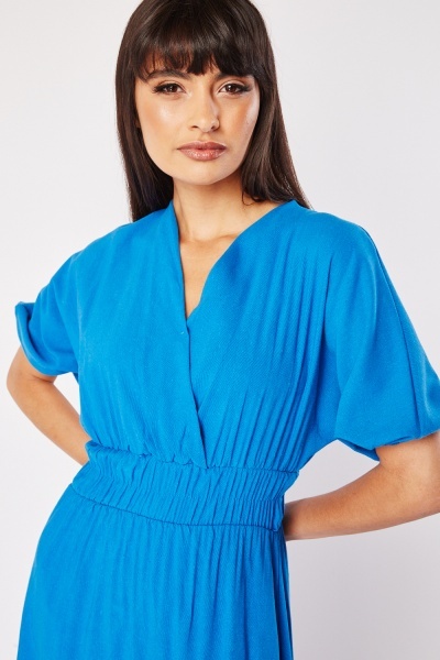 Batwing Sleeve Wrap Dress - 3 Colours - Just $7