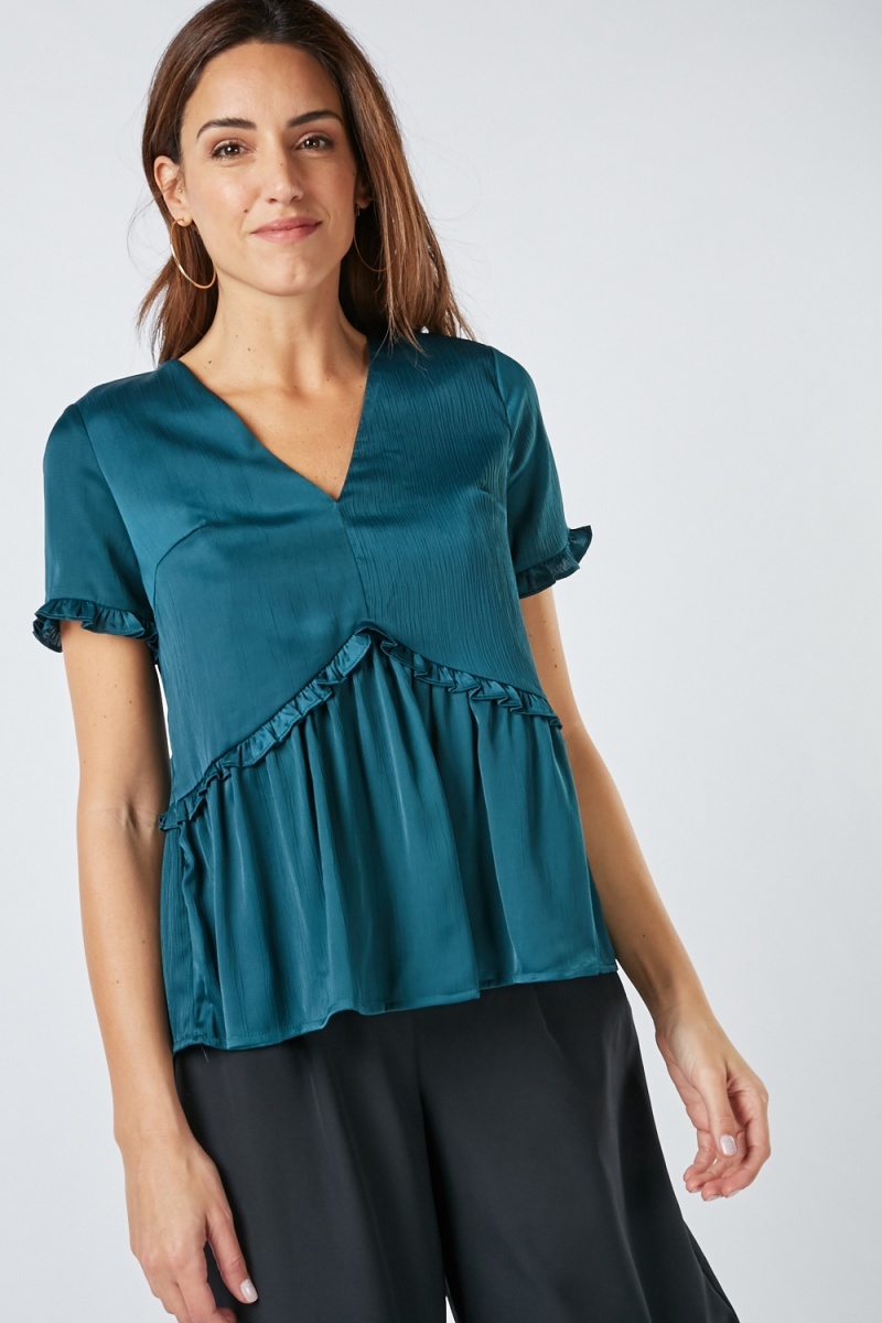 crinkle cotton blouse