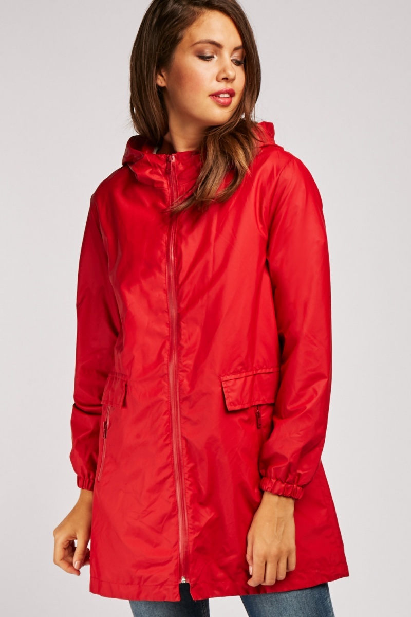 Waterproof Hooded Rain Jacket - Just $6