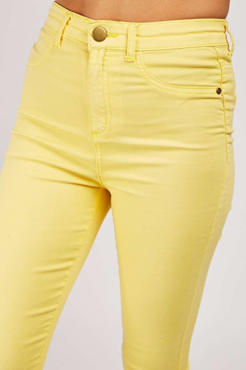 Yellow Skinny Jeans - Just $3