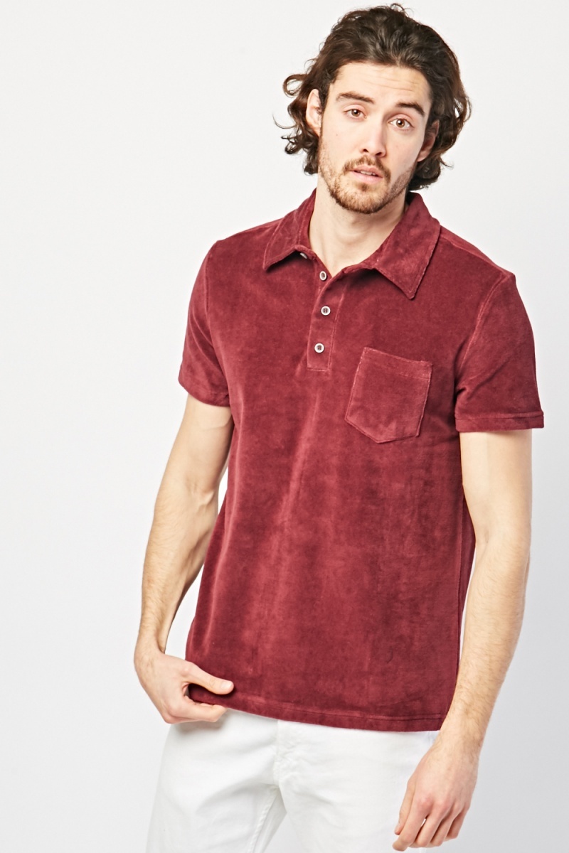 velour rugby shirt