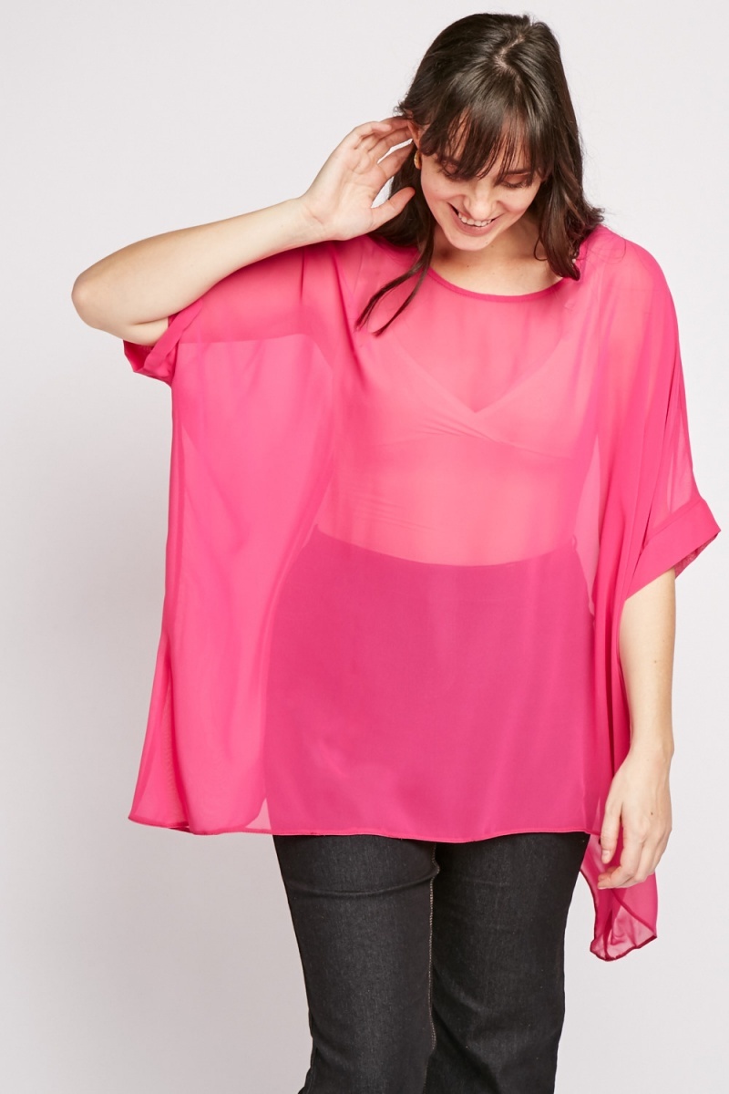 mesh cover up shirt